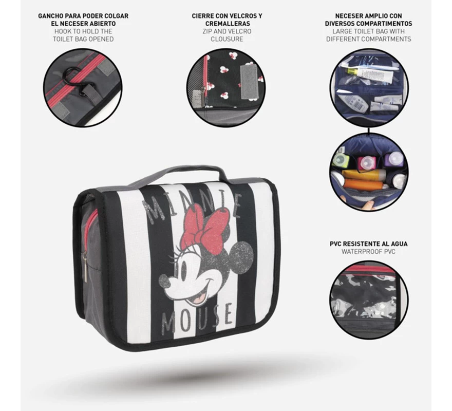 Bolsa Neceser Minnie Mouse Disney 6 Bolsa Neceser Minnie Mouse Disney - Imagen 4