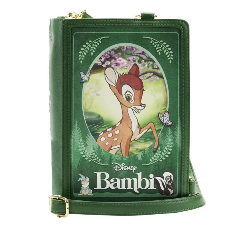 Disney Bolso Bandolera Loungefly Bambi Libro 3 Disney Bolso Bandolera Loungefly Bambi Libro