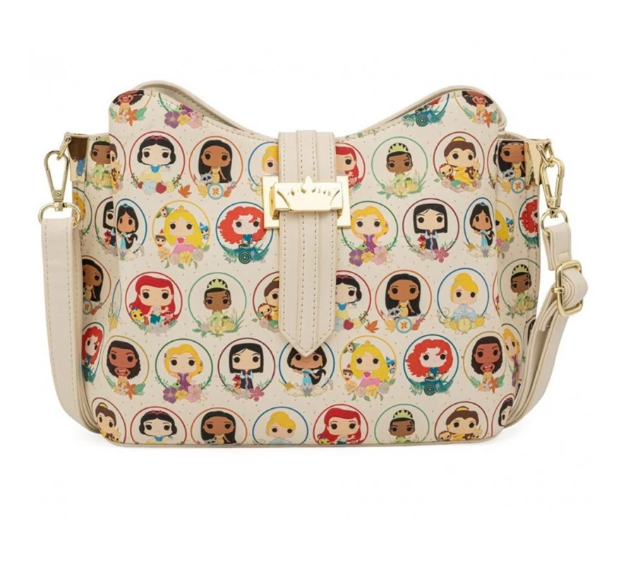 Bolso Bandolera Loungefly Princesas Disney 6 Bolso Bandolera Loungefly Princesas Disney - Imagen 4
