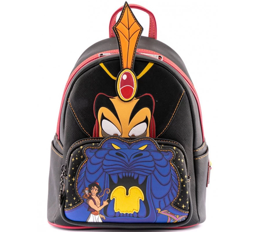 Bolso Mochila Loungefly Aladdin Jafar Disney 3 Bolso Mochila Loungefly Aladdin Jafar Disney