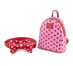 Disney Bolso Mochila Loungefly Minnie Lacito Rosa -Disney bolso mochila loungefly minnie lacito rosa 173772 2