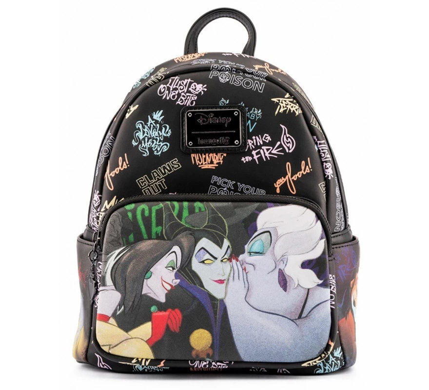 Bolso Mochila Loungefly Villanas Disney Club 3 Bolso Mochila Loungefly Villanas Disney Club