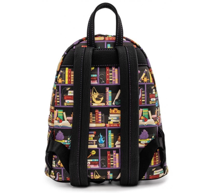 Bolso Mochila Loungefly Villanas Disney Libros 6 Bolso Mochila Loungefly Villanas Disney Libros - Imagen 4