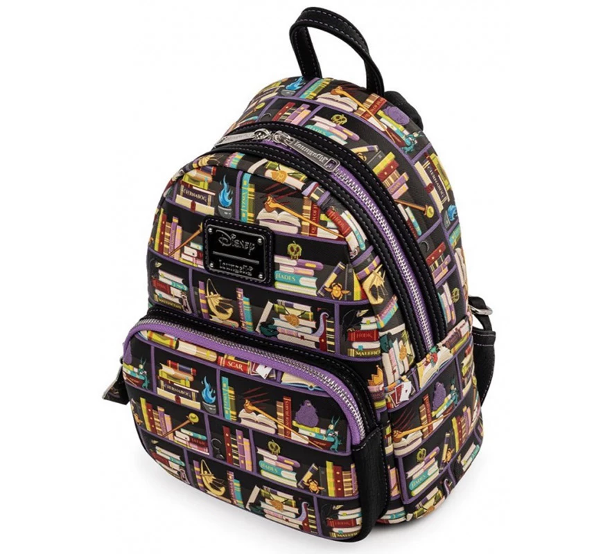 Bolso Mochila Loungefly Villanas Disney Libros 7 Bolso Mochila Loungefly Villanas Disney Libros - Imagen 5