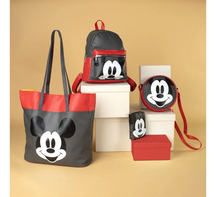 Bolso Mochila Mickey Mouse Disney Face 6 Bolso Mochila Mickey Mouse Disney Face - Imagen 4