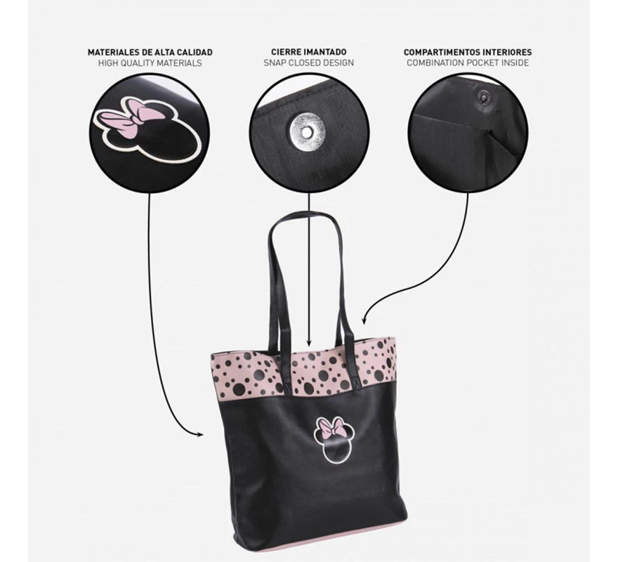Bolso Tote Minnie Mouse Disney 4 Bolso Tote Minnie Mouse Disney - Imagen 2