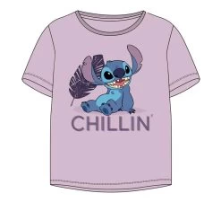 Camiseta Chica Stitch Disney Chillin
