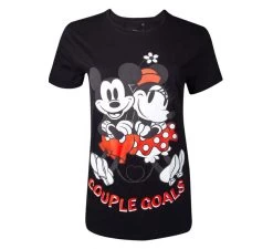Camiseta Disney Mickey Y Minnie Mouse Couple Goals Para Mujer