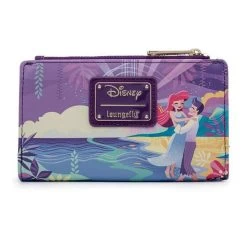Disney Cartera La Sirenita Castillo Loungefly Con Cremallera -Disney cartera la sirenita castillo loungefly con cremallera 11234