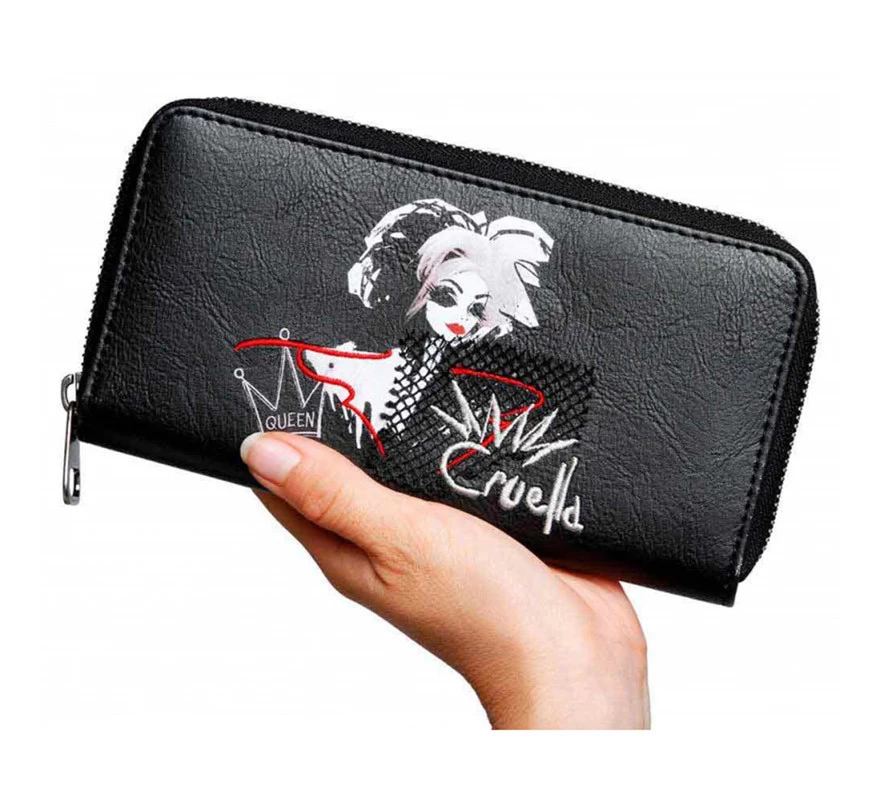 Disney Cartera Larga Cruella De Vil Diva 3 Disney Cartera Larga Cruella De Vil Diva