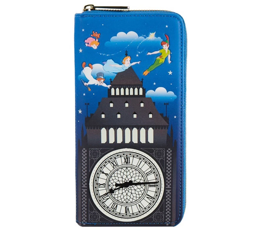 Disney Cartera Loungefly Peter Pan Reloj 3 Disney Cartera Loungefly Peter Pan Reloj