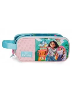 Disney Estuche Neceser Tres Cremalleras Encanto Casita Los Madrigal