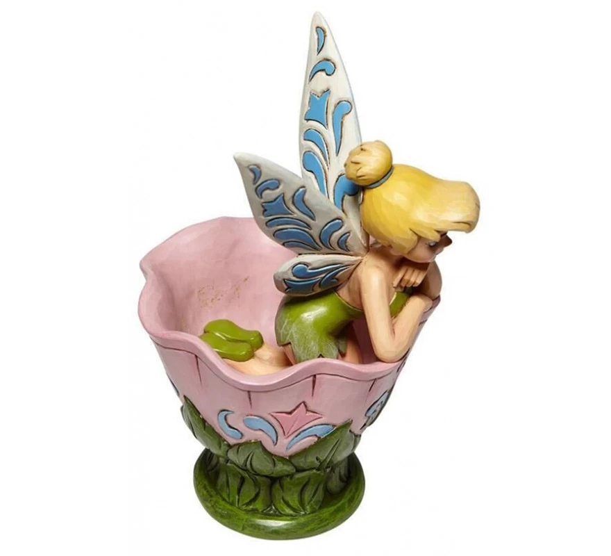 Disney Figura Campanilla Jim Shore Sentada En Flor 6 Disney Figura Campanilla Jim Shore Sentada En Flor - Imagen 4