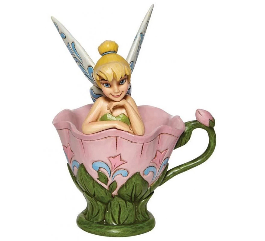 Disney Figura Campanilla Jim Shore Sentada En Flor 3 Disney Figura Campanilla Jim Shore Sentada En Flor