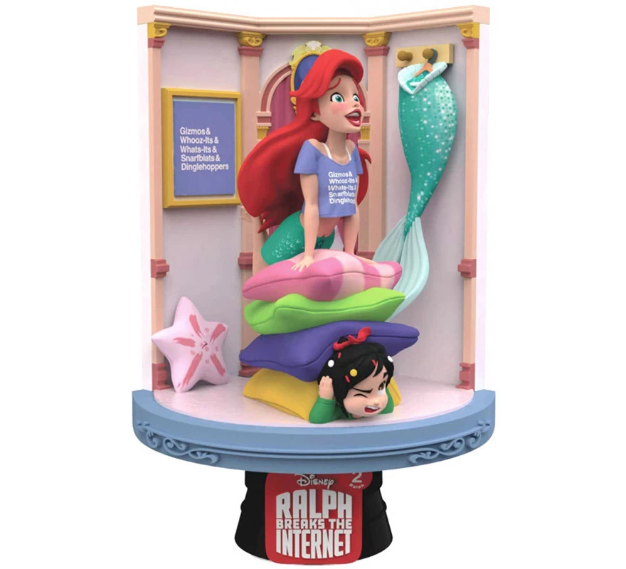 Figura Diorama Ariel Rompe Ralph 16 Cm Disney 3 Figura Diorama Ariel Rompe Ralph 16 Cm Disney