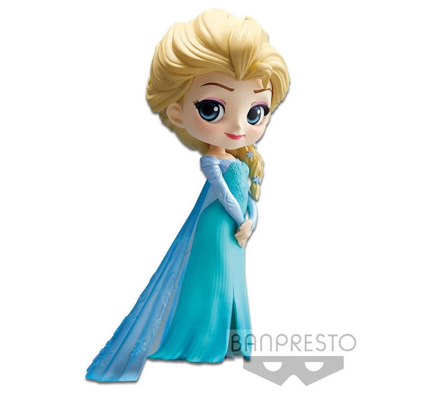 Figura Elsa Frozen Q Posket Disney 14 Cm 3 Figura Elsa Frozen Q Posket Disney 14 Cm