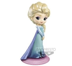 Figura Elsa Frozen Q Posket Disney 14 Cm Glitter Edition