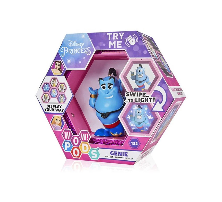 Figura Wow POD Genio Aladdín Disney Con Luz 4 Figura Wow POD Genio Aladdín Disney Con Luz - Imagen 2