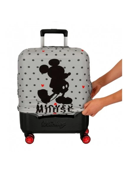 Funda Maleta Mediana Gris Disney Funny Covers 4 Funda Maleta Mediana Gris Disney Funny Covers - Imagen 2