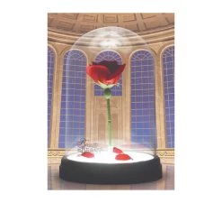 Disney Lámpara Rosa Encantada La Bella Y La Bestia -Disney lampara rosa encantada la bella y la bestia 12668