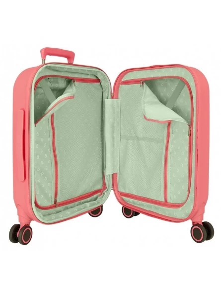 Maleta Cabina Disney 100 Happiness Rosa 4 Maleta Cabina Disney 100 Happiness Rosa - Imagen 2