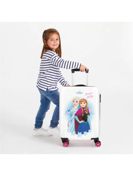 Maleta Cabina Disney Frozen Dream Of Magic Blanca 4 Maleta Cabina Disney Frozen Dream Of Magic Blanca - Imagen 2