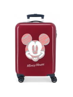 Disney Maleta Cabina Mickey & Minnie Ship Roja