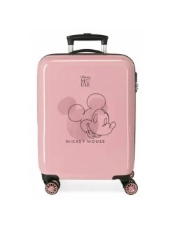 Disney Maleta Cabina Mickey Outline Rosa