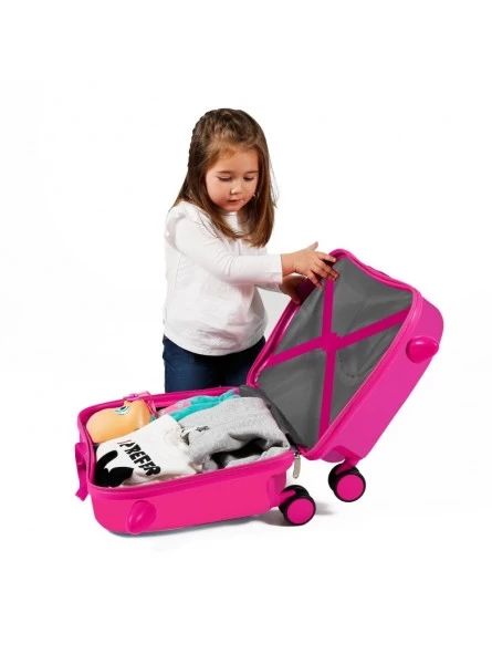 Maleta Correpasillos Disney Love Minnie All Heart Rosa 7 Maleta Correpasillos Disney Love Minnie All Heart Rosa - Imagen 5