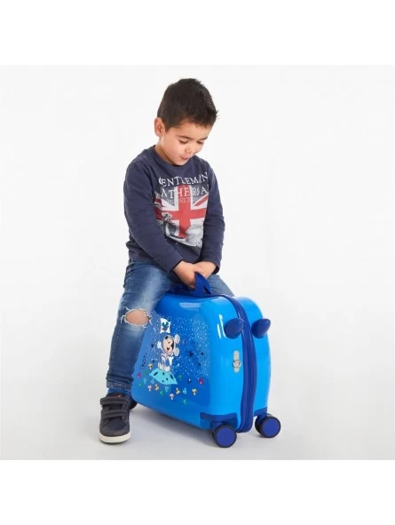 Disney Maleta Correpasillos Mickey On The Moon Azul 4 Disney Maleta Correpasillos Mickey On The Moon Azul - Imagen 2