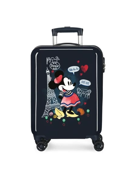 Disney Maleta Cabina Minnie Around The World Paris Azul 2 Disney Maleta Cabina Minnie Around The World Paris Azul
