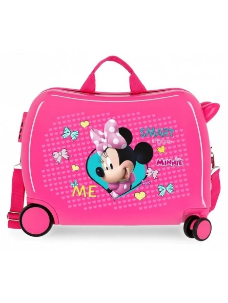 Disney Maleta Infantil Minnie Happy Helpers Rosa 3 Disney Maleta Infantil Minnie Happy Helpers Rosa