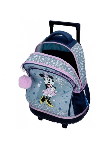 Disney Mochila Con Ruedas Minnie Style 4 Disney Mochila Con Ruedas Minnie Style - Imagen 2