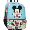 Disney Mochila De Paseo Con Carro Mickey Be Cool
