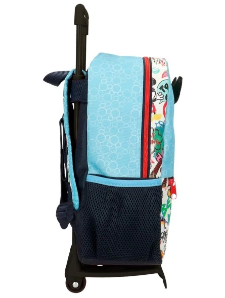 Disney Mochila De Paseo Con Carro Mickey Be Cool 5 Disney Mochila De Paseo Con Carro Mickey Be Cool - Imagen 3