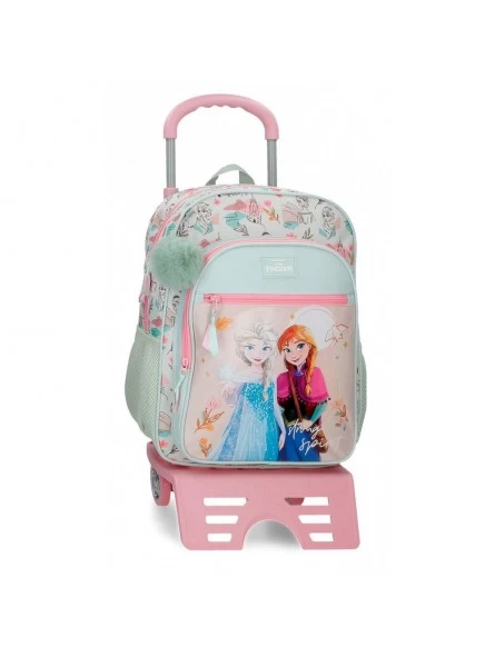 Disney Mochila Grande Con Carro Frozen Strong Spirit 3 Disney Mochila Grande Con Carro Frozen Strong Spirit