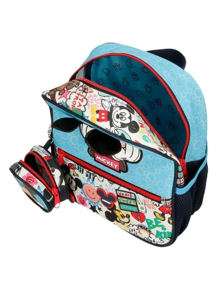 Disney Mochila Guardería Adaptable Mickey Be Cool 4 Disney Mochila Guardería Adaptable Mickey Be Cool - Imagen 2