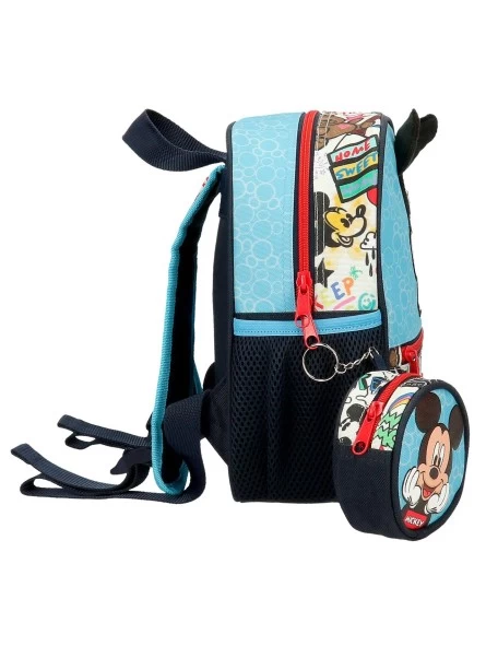Disney Mochila Guardería Adaptable Mickey Be Cool 5 Disney Mochila Guardería Adaptable Mickey Be Cool - Imagen 3