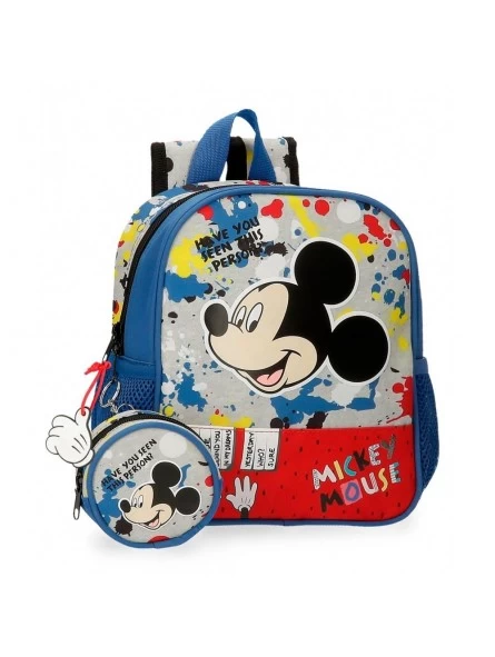 Disney Mochila Guardería Adaptable Mickey Colour Mayhem 3 Disney Mochila Guardería Adaptable Mickey Colour Mayhem