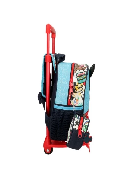 Disney Mochila Guardería Con Carro Mickey Be Cool 5 Disney Mochila Guardería Con Carro Mickey Be Cool - Imagen 3