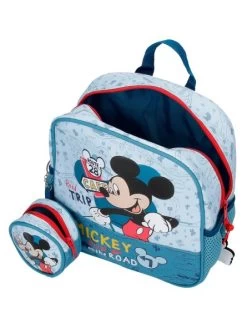 Disney -Disney mochila guarderia con carro mickey road trip 1