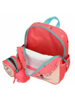 Disney -Disney mochila guarderia con carro minnie lovin life 1