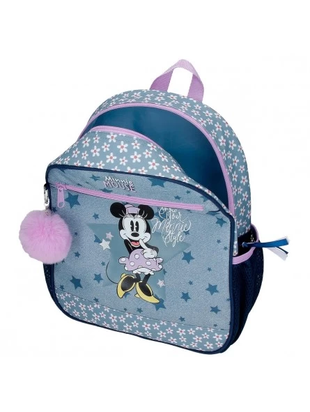 Disney Mochila Mediana Adaptable A Carro Minnie Style 4 Disney Mochila Mediana Adaptable A Carro Minnie Style - Imagen 2