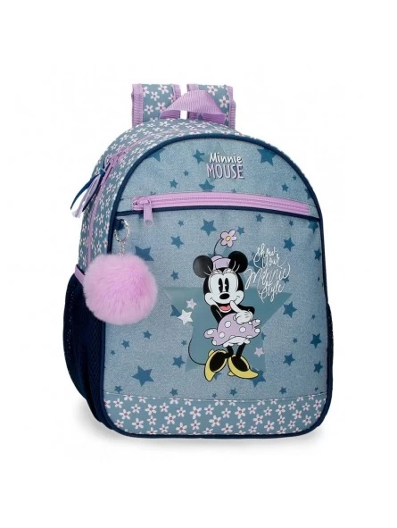 Disney Mochila Mediana Adaptable A Carro Minnie Style 3 Disney Mochila Mediana Adaptable A Carro Minnie Style