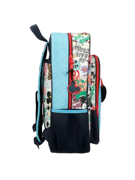 Disney Mochila Mediana Adaptable Mickey Be Cool 5 Disney Mochila Mediana Adaptable Mickey Be Cool - Imagen 3