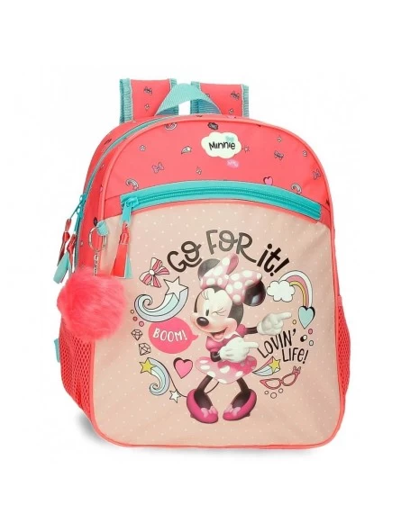 Disney Mochila Mediana Adaptable Minnie Lovin Life 3 Disney Mochila Mediana Adaptable Minnie Lovin Life