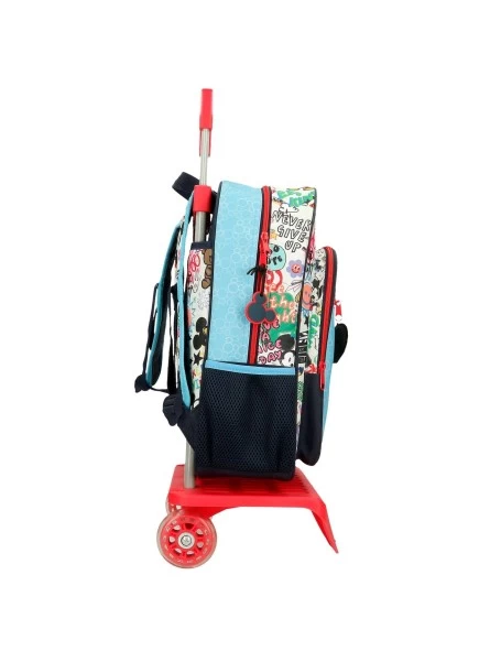 Disney Mochila Mediana Con Carro Mickey Be Cool 5 Disney Mochila Mediana Con Carro Mickey Be Cool - Imagen 3