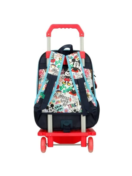 Disney Mochila Mediana Con Carro Mickey Be Cool 6 Disney Mochila Mediana Con Carro Mickey Be Cool - Imagen 4