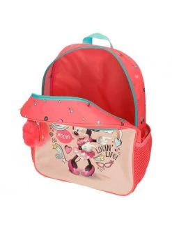 Disney Mochila Mediana Con Carro Minnie Lovin Life -Disney mochila mediana con carro minnie lovin life 1