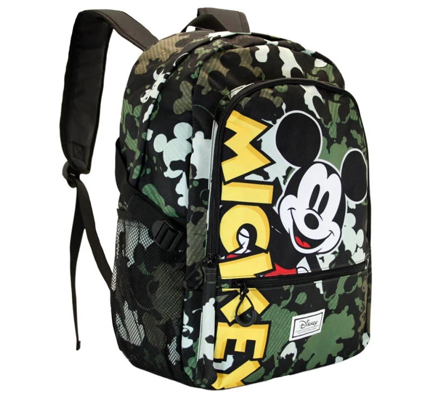 Mochila Mickey Mouse Camuflaje Disney 4 Mochila Mickey Mouse Camuflaje Disney - Imagen 2